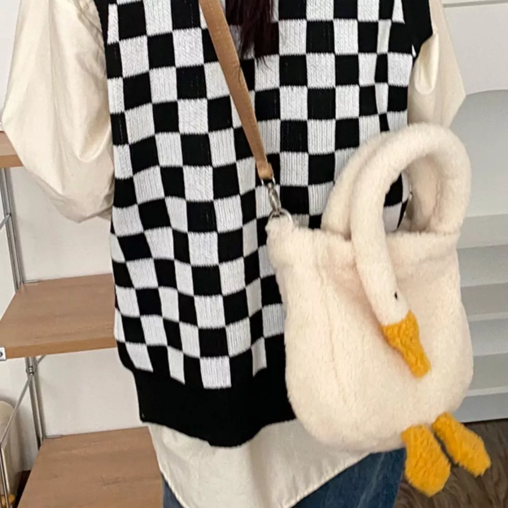 Plush Goose Crossbody Bag, image 4