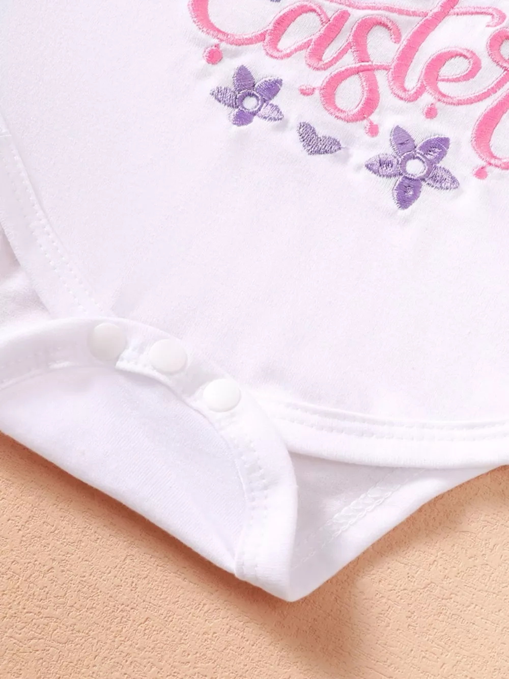 Children's Ruffled Trim Bodysuit and Skirt Set with Headband, image 15