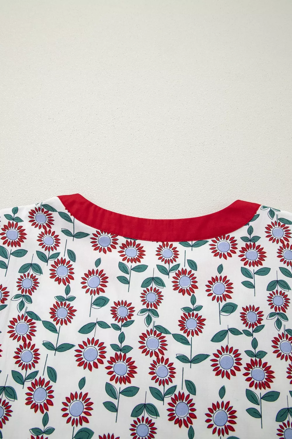 Floral Print Ruffle Sleeve Tiered Midi Dress, image 10