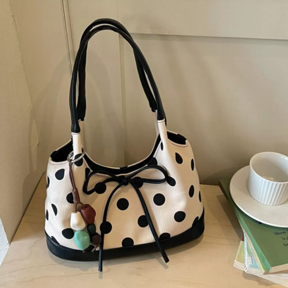 Polka Dot Shoulder Bag, image 10