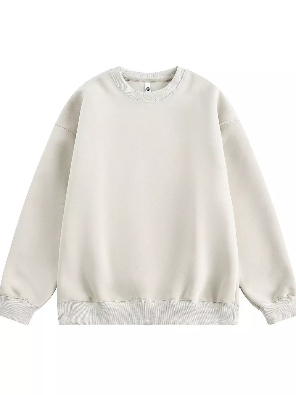 Men's Plus Size Crew Neck Long Sleeve Sweatshirt