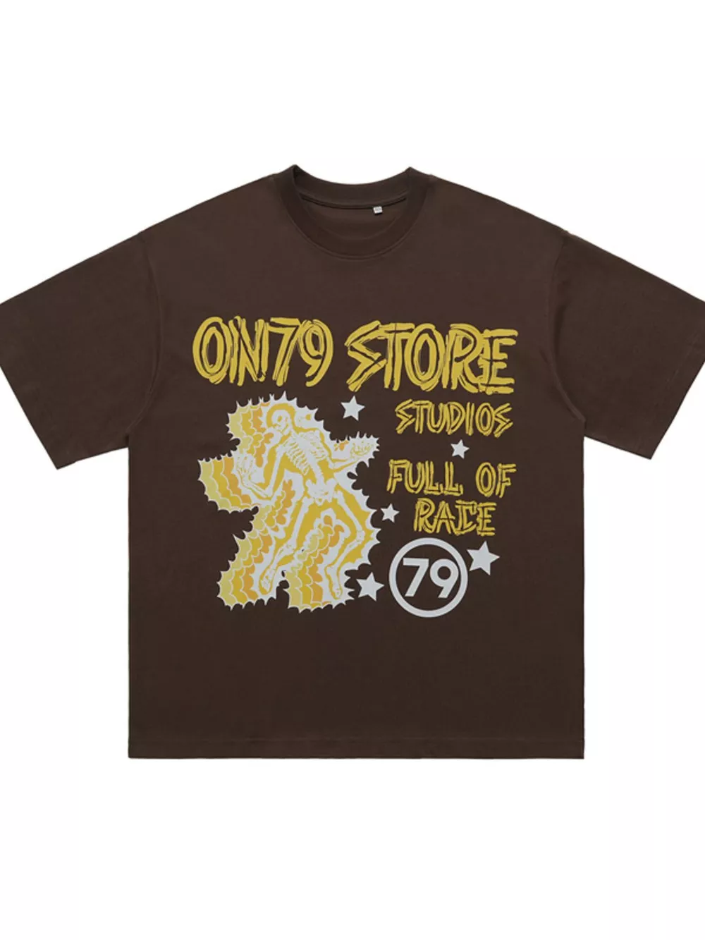 Men's Graphic Round Neck Short Sleeve T-Shirt, image 6