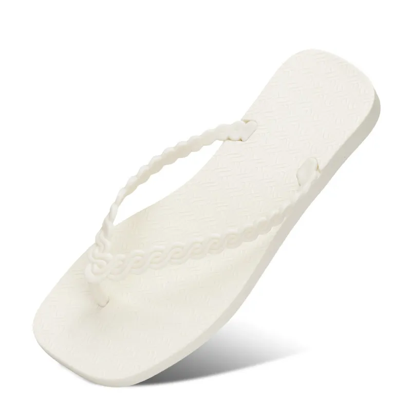 Braided Strap Beach Toe Post Slippers, image 5