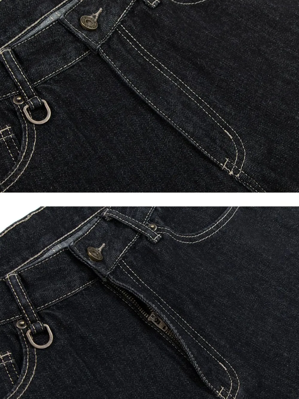 Men's Pocketed Loose Fit Denim Shorts, image 5