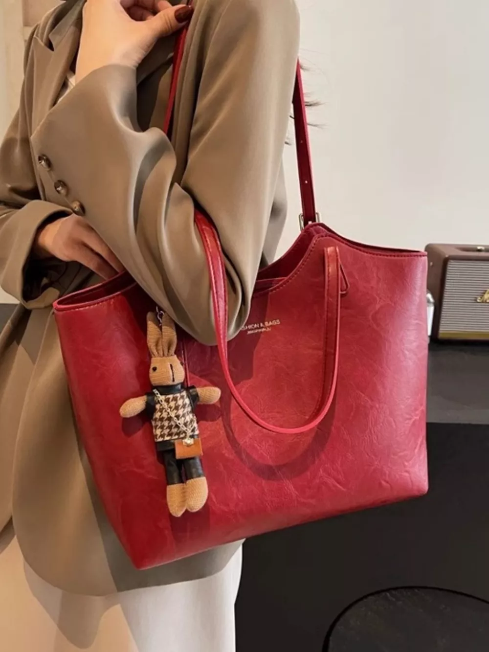 PU Leather Shoulder Bag, image 3