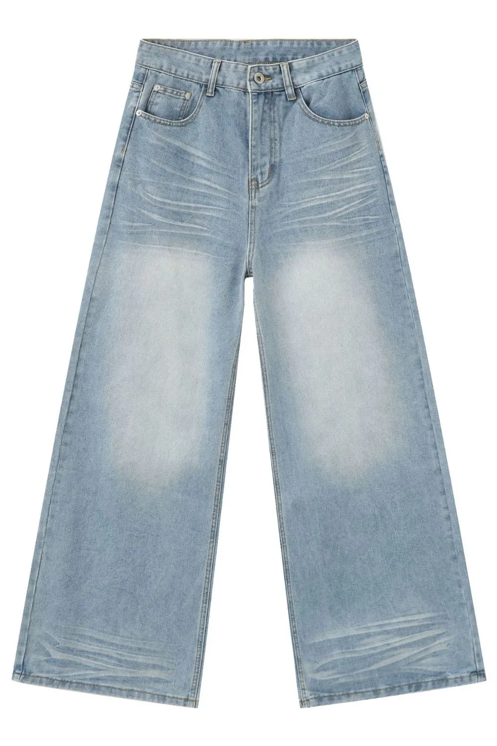 Men's Wide Leg Jeans, image 5