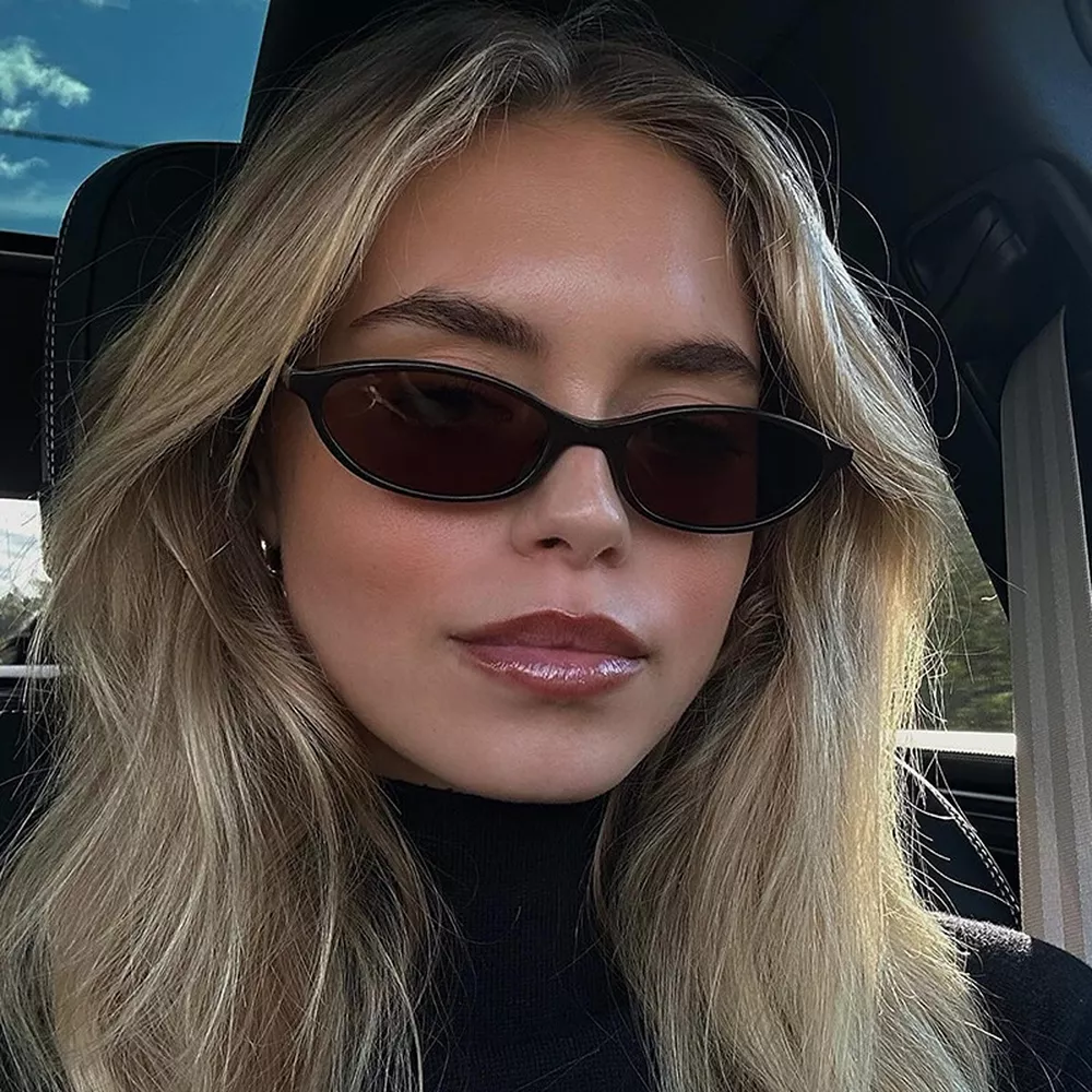 Vintage Oval Sunglasses