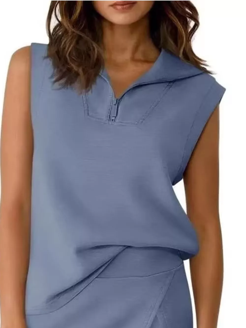 Quarter Zip Top and Skort Set, image 8