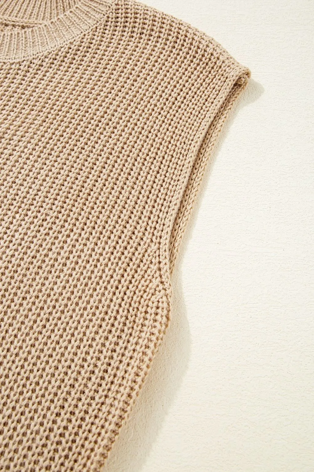 Western Cowboy Embroidery Round Neck Sleeveless Sweater, image 7