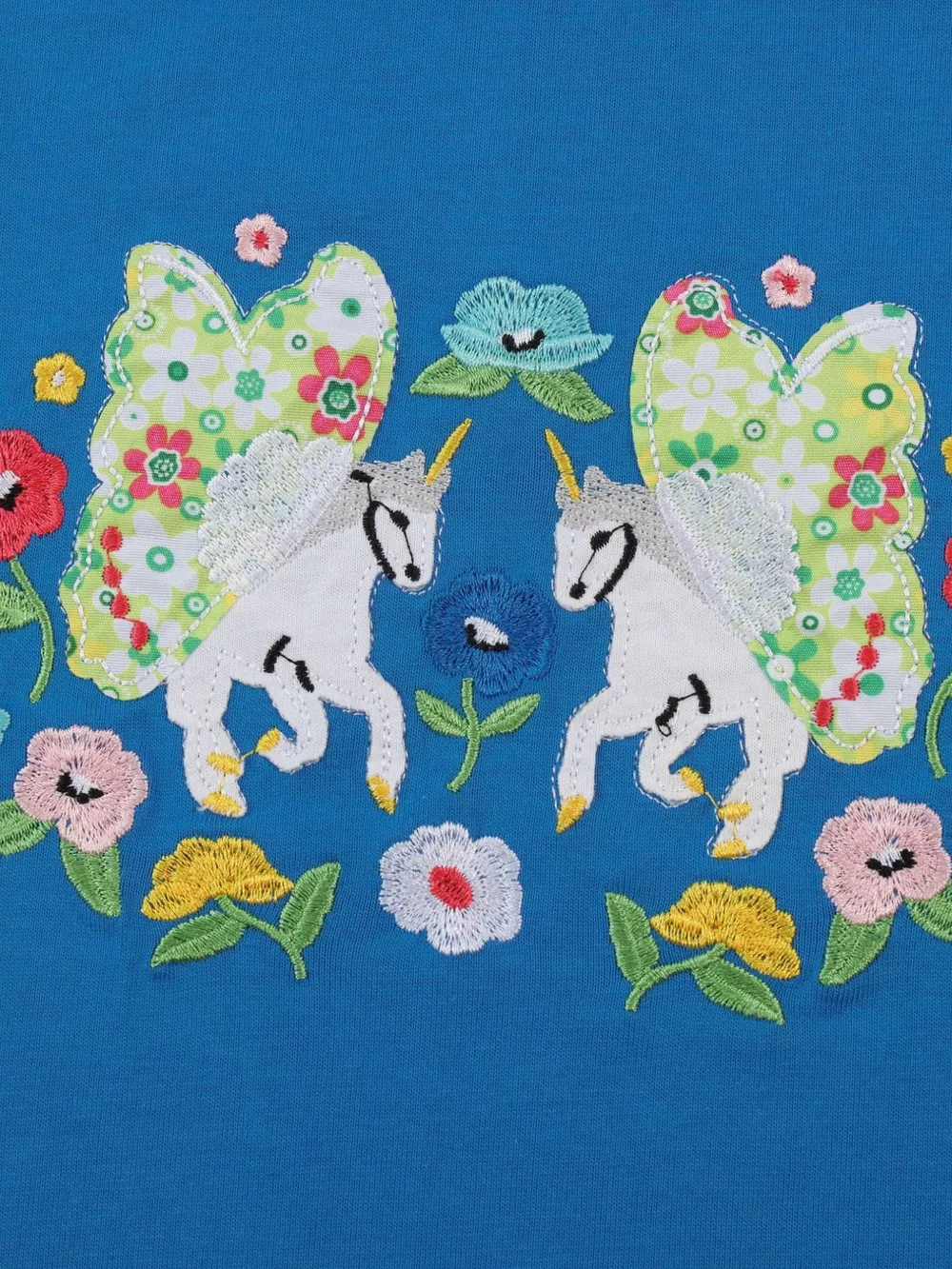 Children's Embroidered Unicorn T-Shirt, image 3