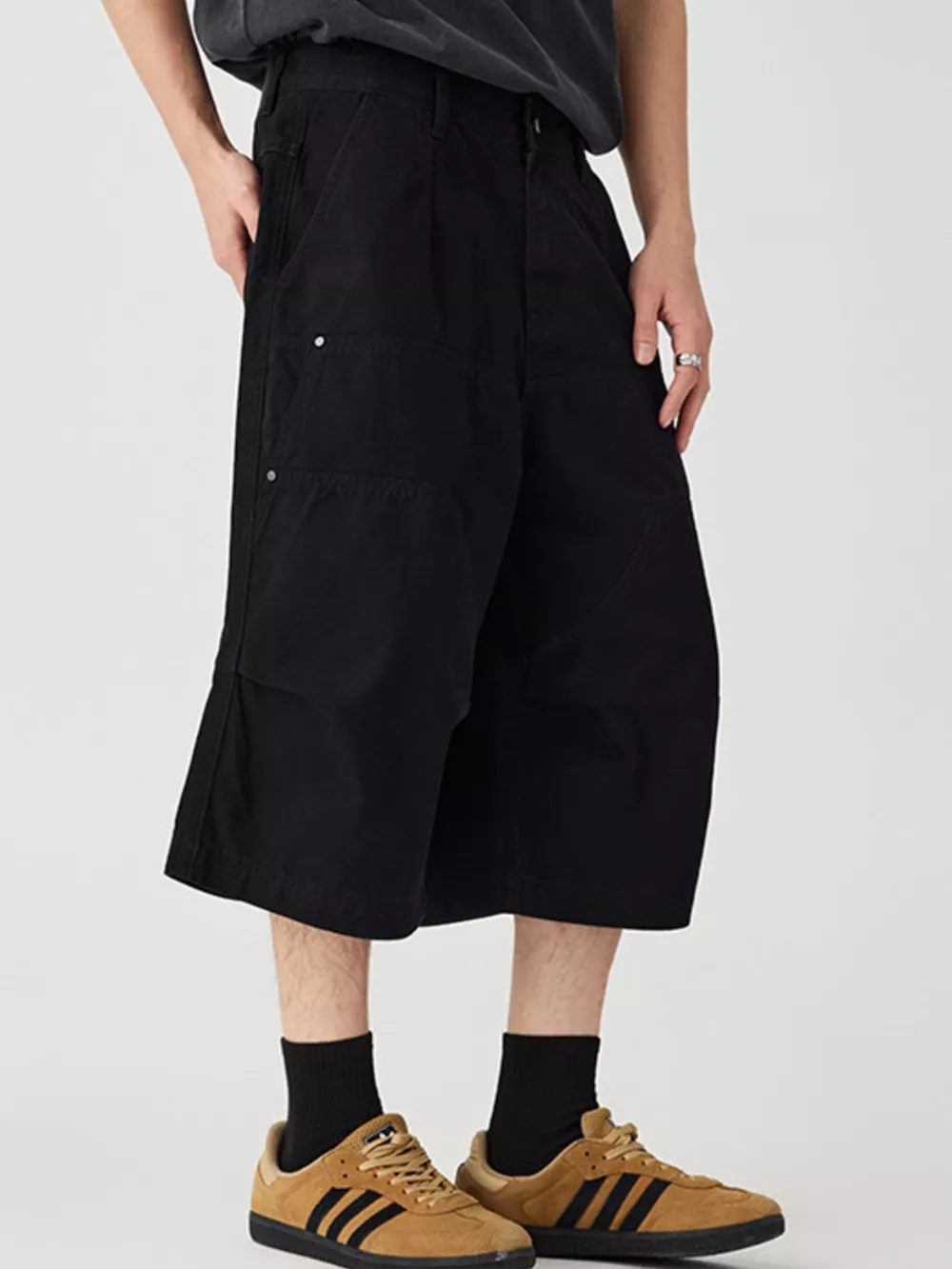 Men's Wide-Leg Shorts, image 4
