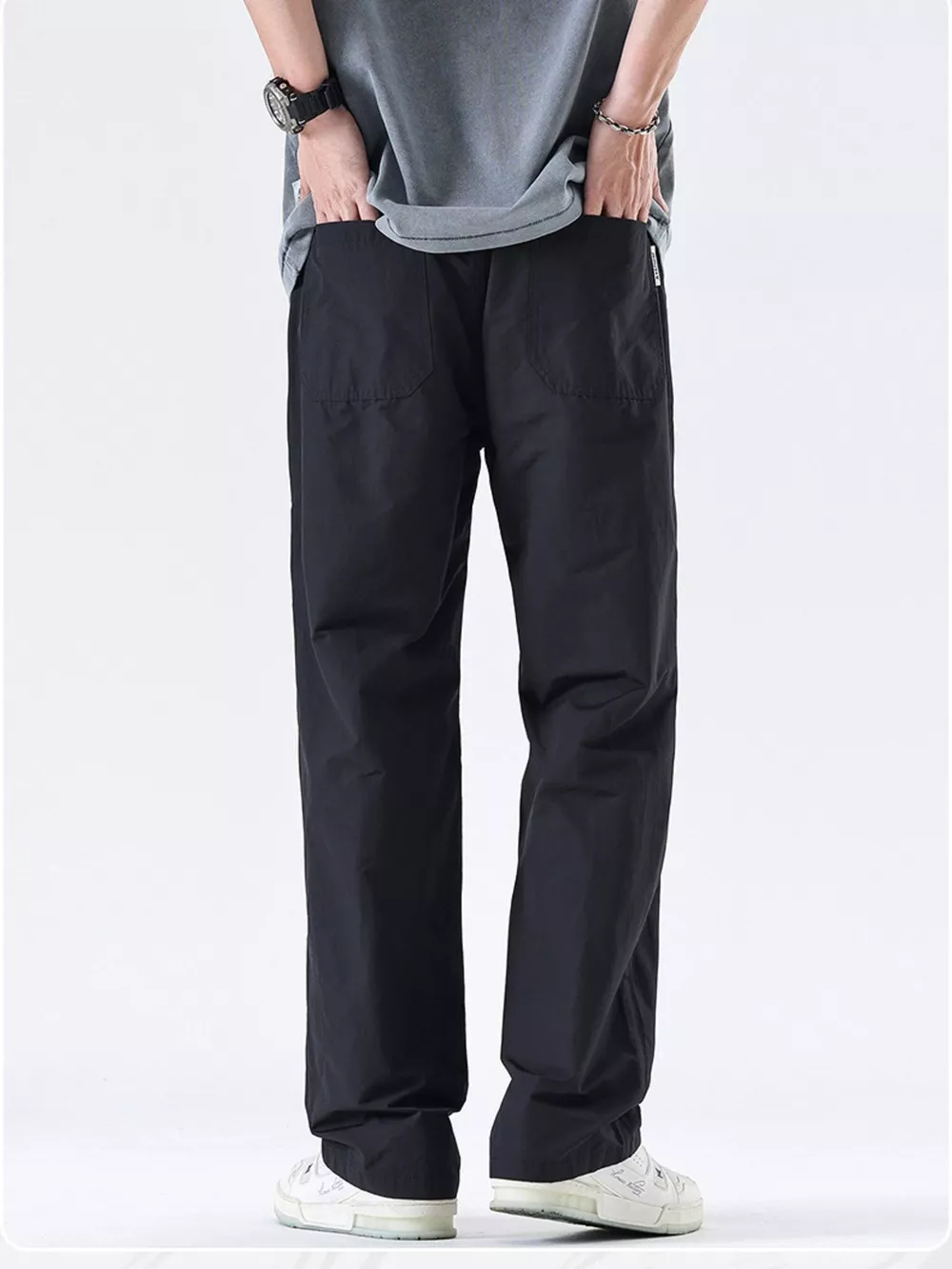 Men's Full Size Wide Leg Pants Plus Size, image 7