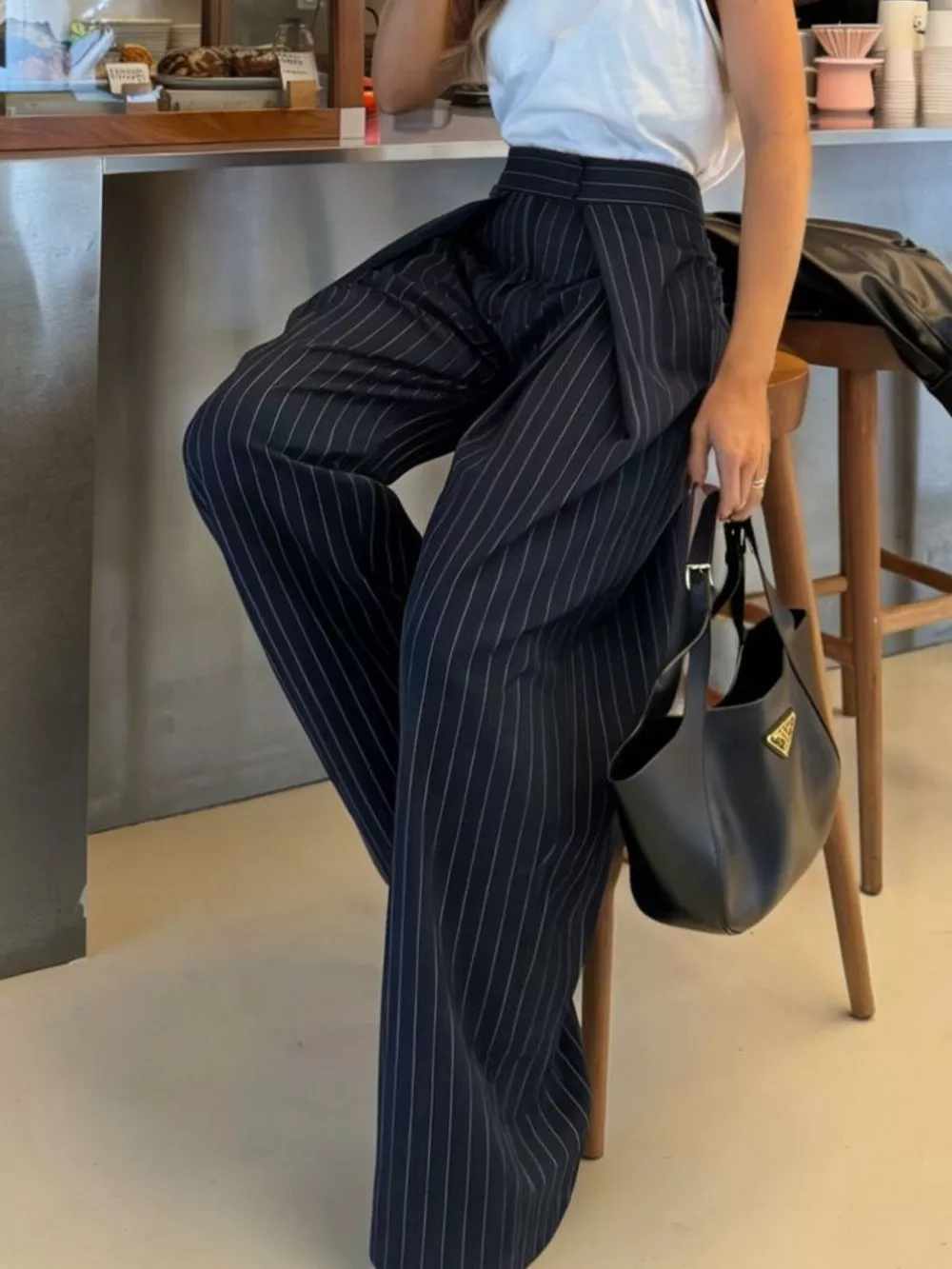 High-Waisted Wide-Leg Pants, image 4