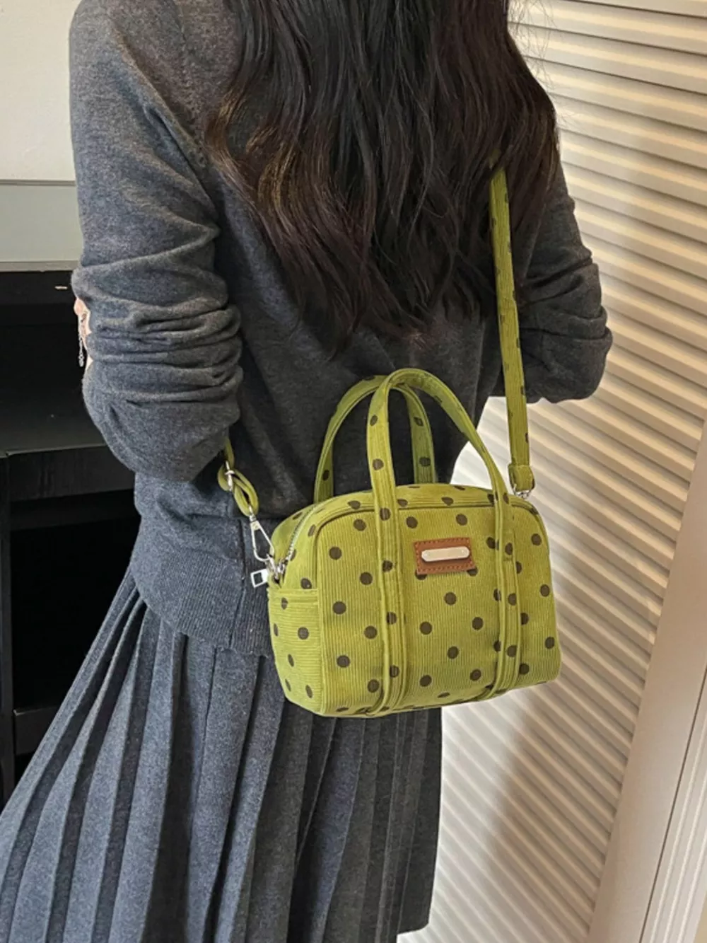 Polka Dot Crossbody Bag, image 10