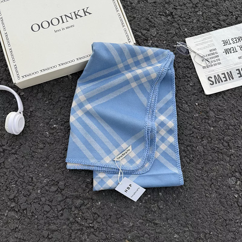 Classic Plaid Scarf, image 7