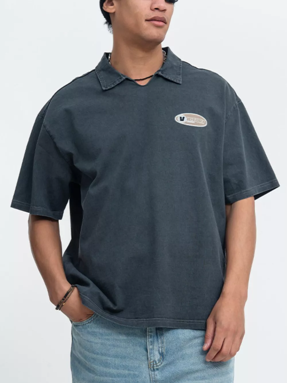 Men's Vintage Washed Graphic T-Shirt, image 4