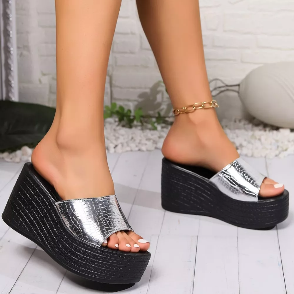 Open Toe Wedge Sandals, image 9
