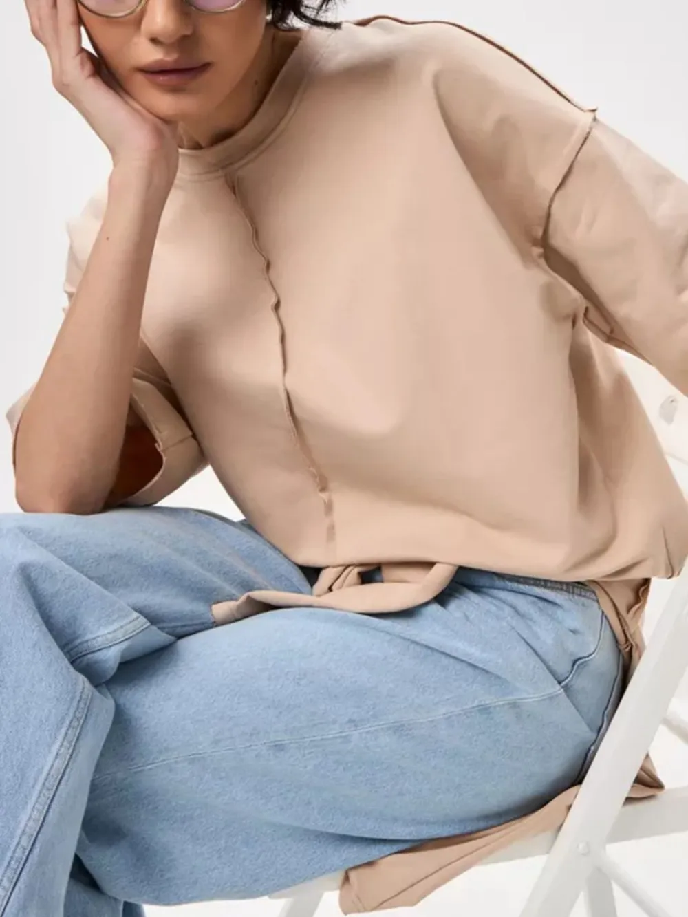 Round Neck Half Sleeve T-Shirt, image 13