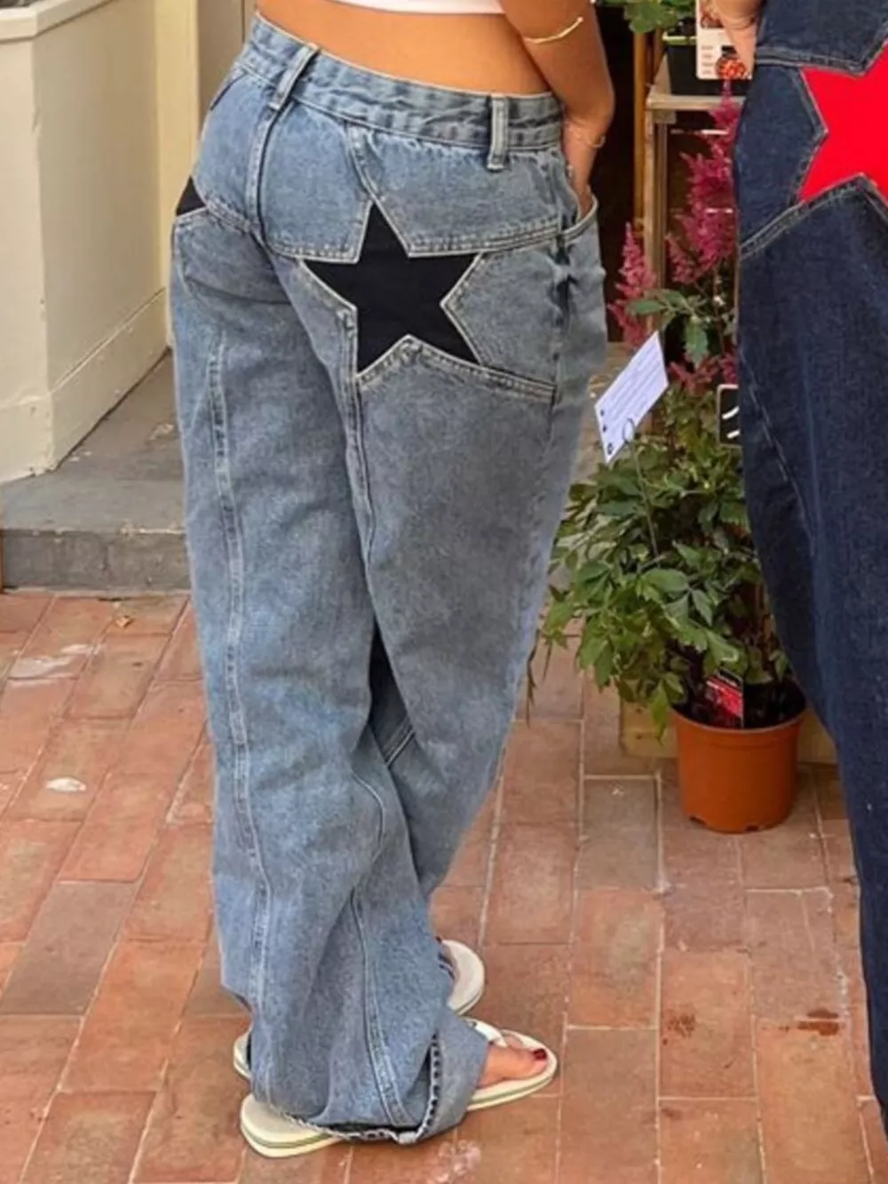 Star Wide Leg Jeans, image 11