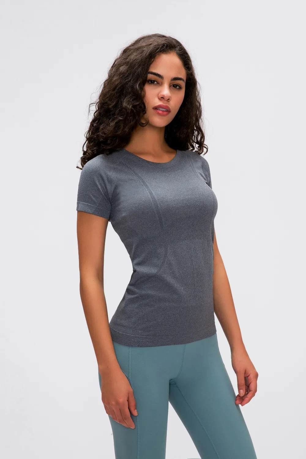 Round Neck Short Sleeve Active T-Shirt, image 11