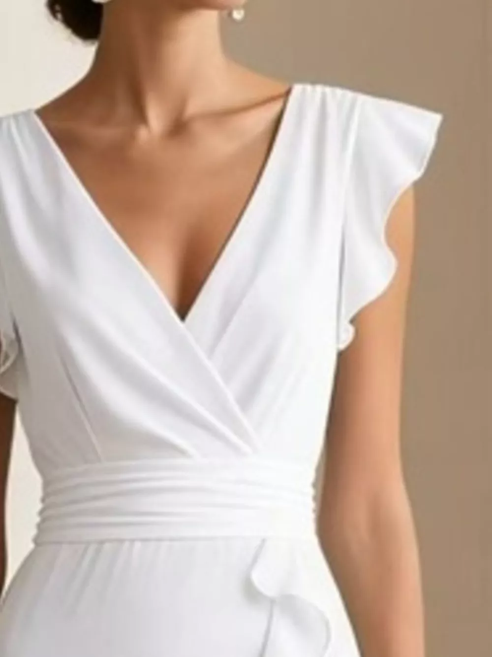 Ruffled Surplice Maxi Dress, image 12