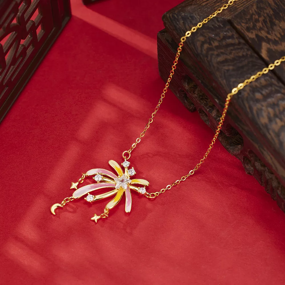 Starburst Pendant Necklace, image 2
