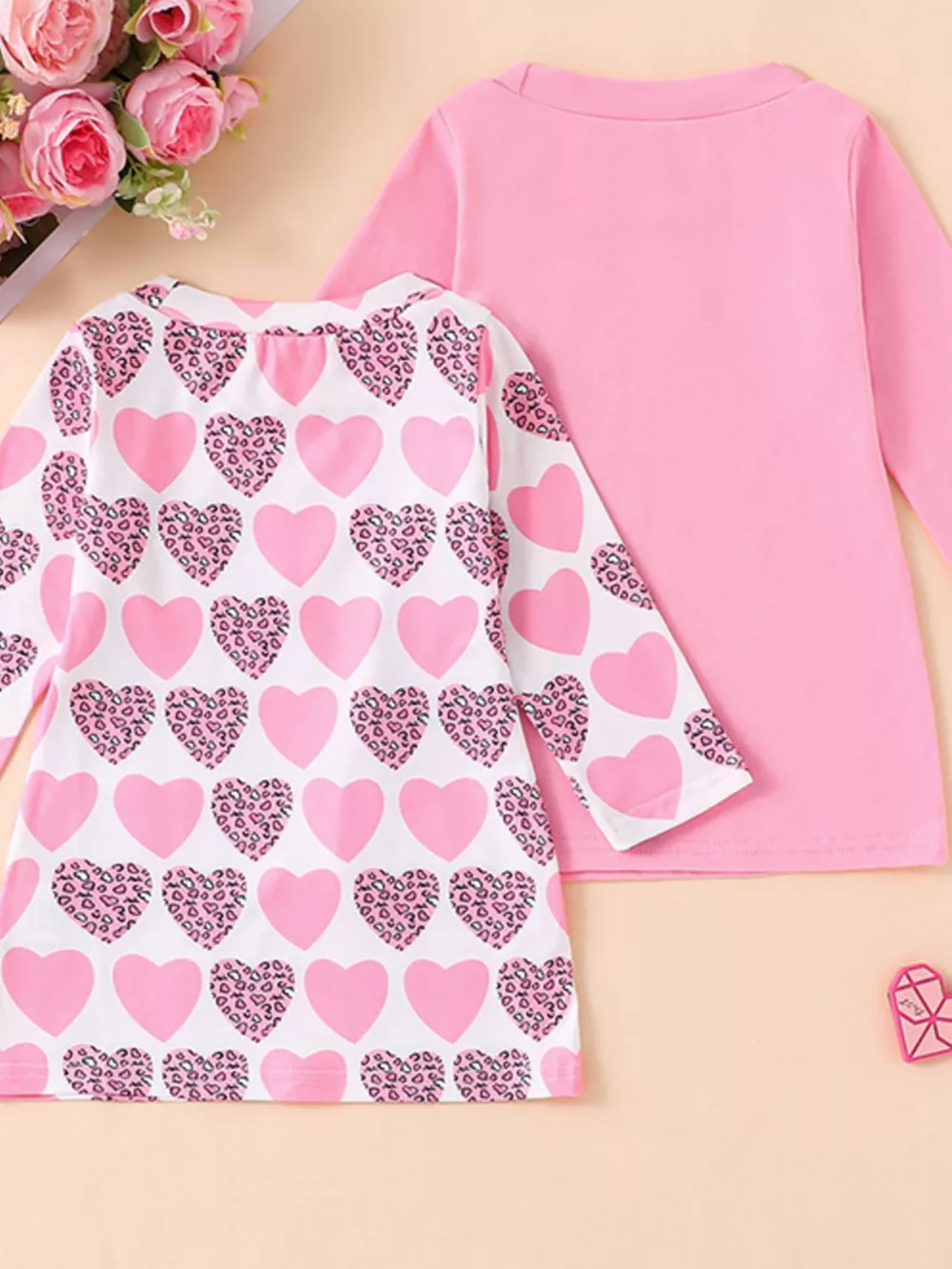 Children's 2 Piece Long Sleeve T-Shirt Set, image 2