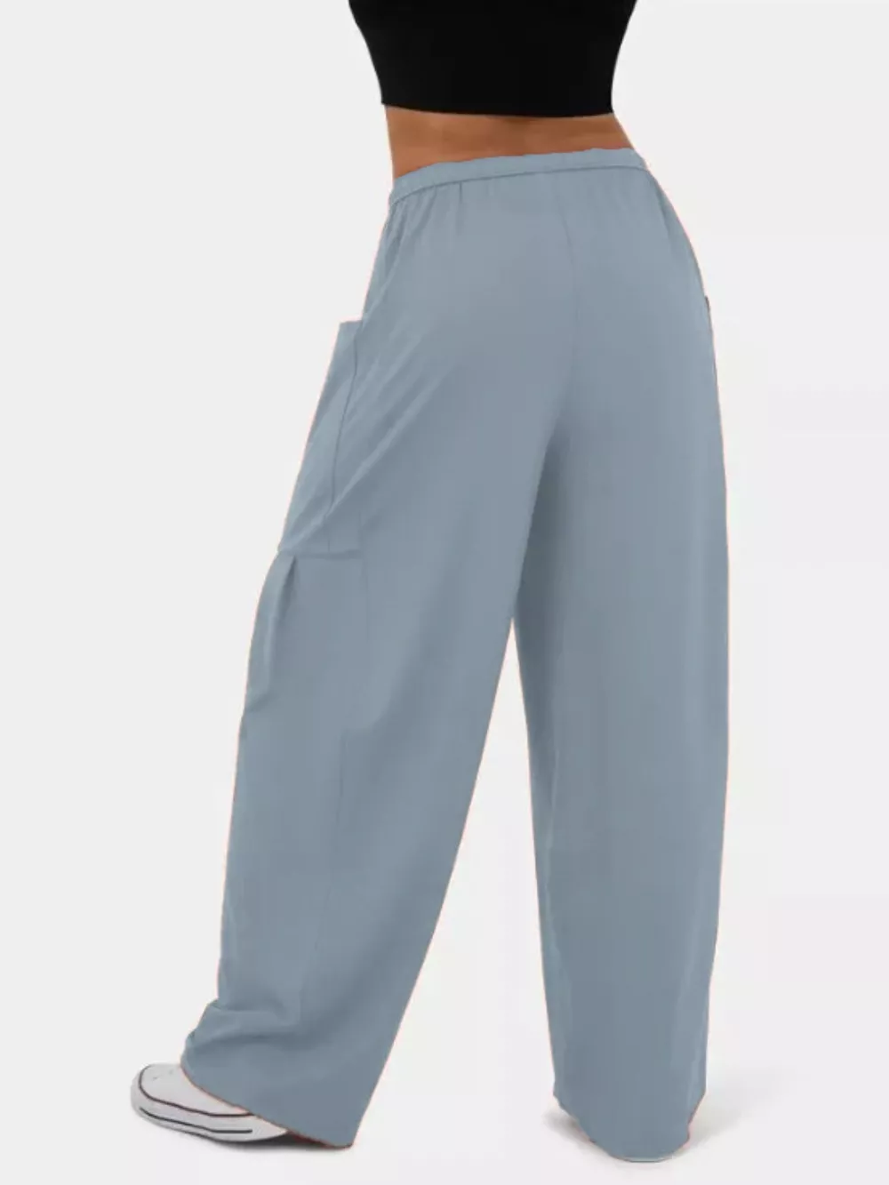 Relaxed Fit Drawstring Pants, image 9