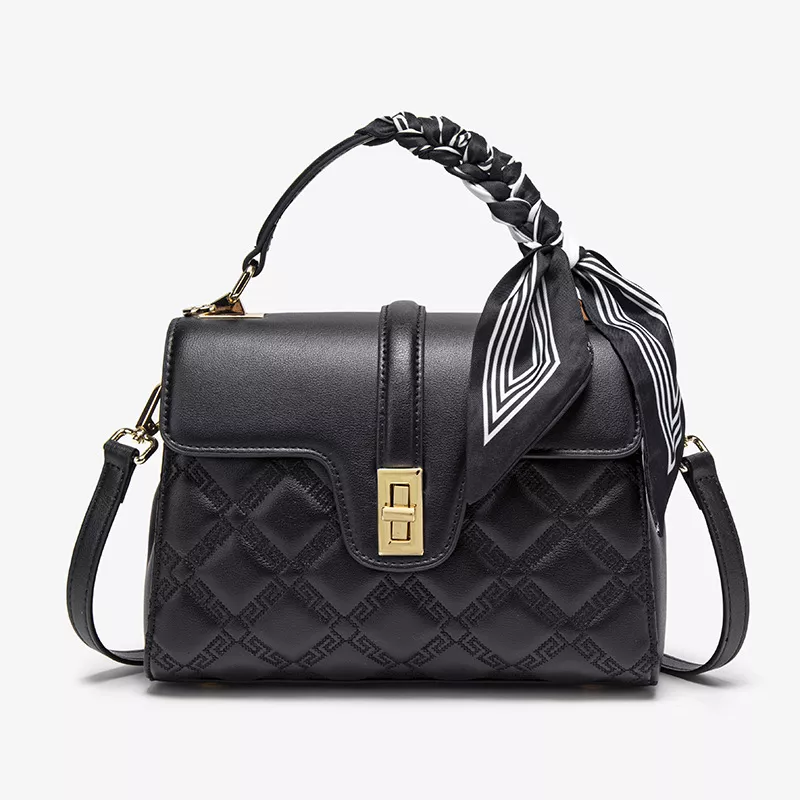 Quilted Leather Crossbody Bag, image 4