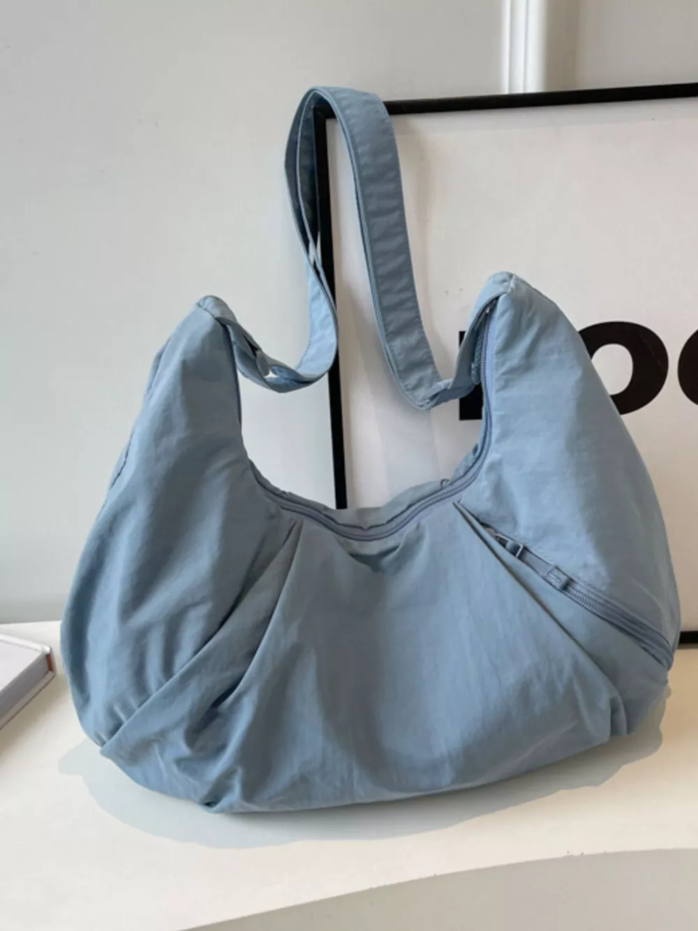 Casual Lightweight Nylon Crossbody Bag, image 5