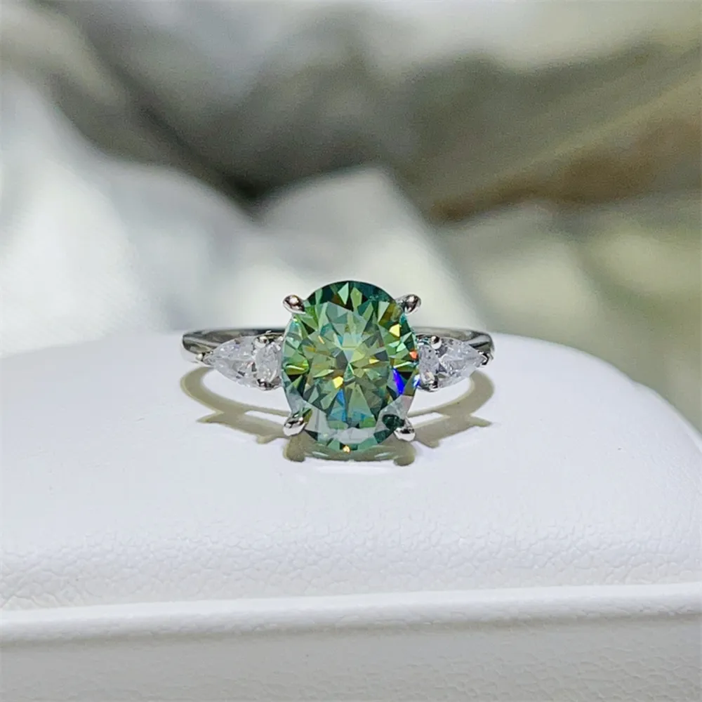 3 Carat Moissanite 925 Sterling Silver Ring