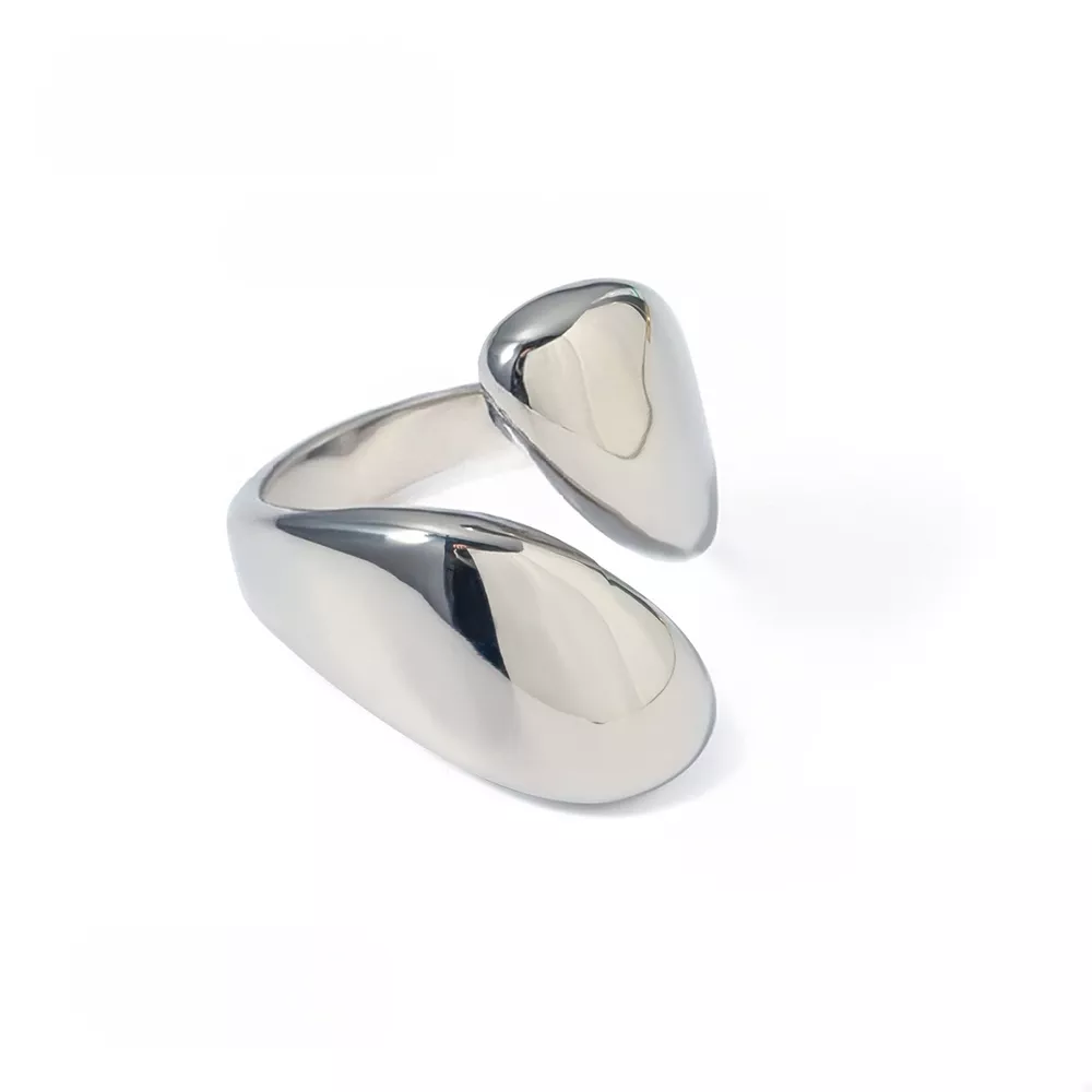 Stainless Steel Bypass Ring, image 4