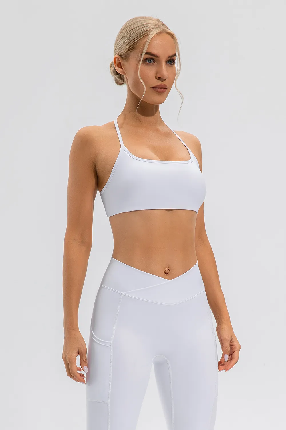 Crisscross Spaghetti Strap Active Cami, image 9