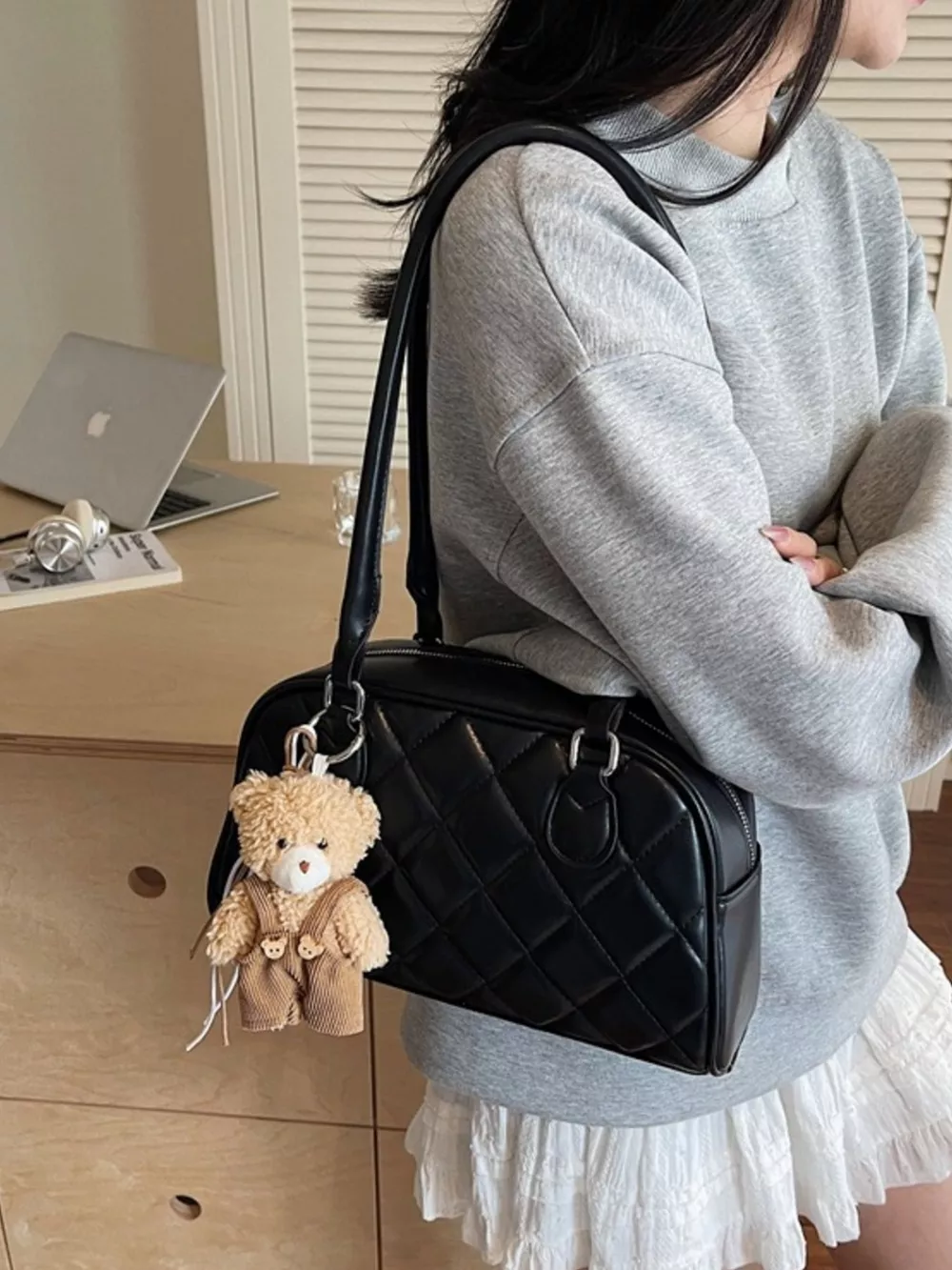 Quilted Leather Shoulder Bag