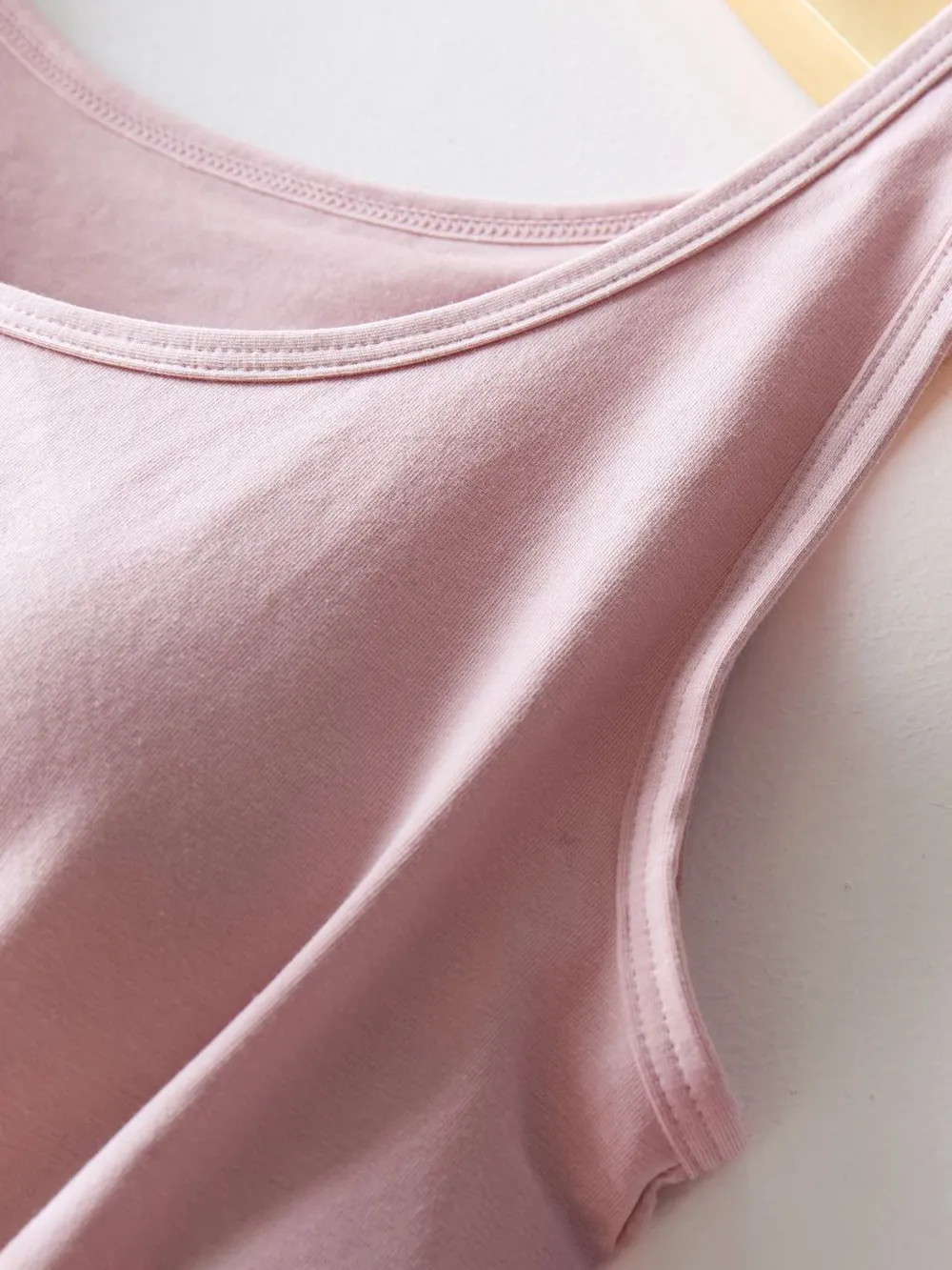 Round Neck Tank with Bra, image 9