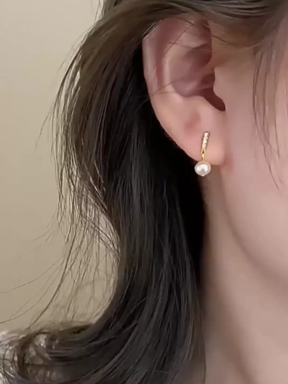 Pearl Drop Earrings, image 4