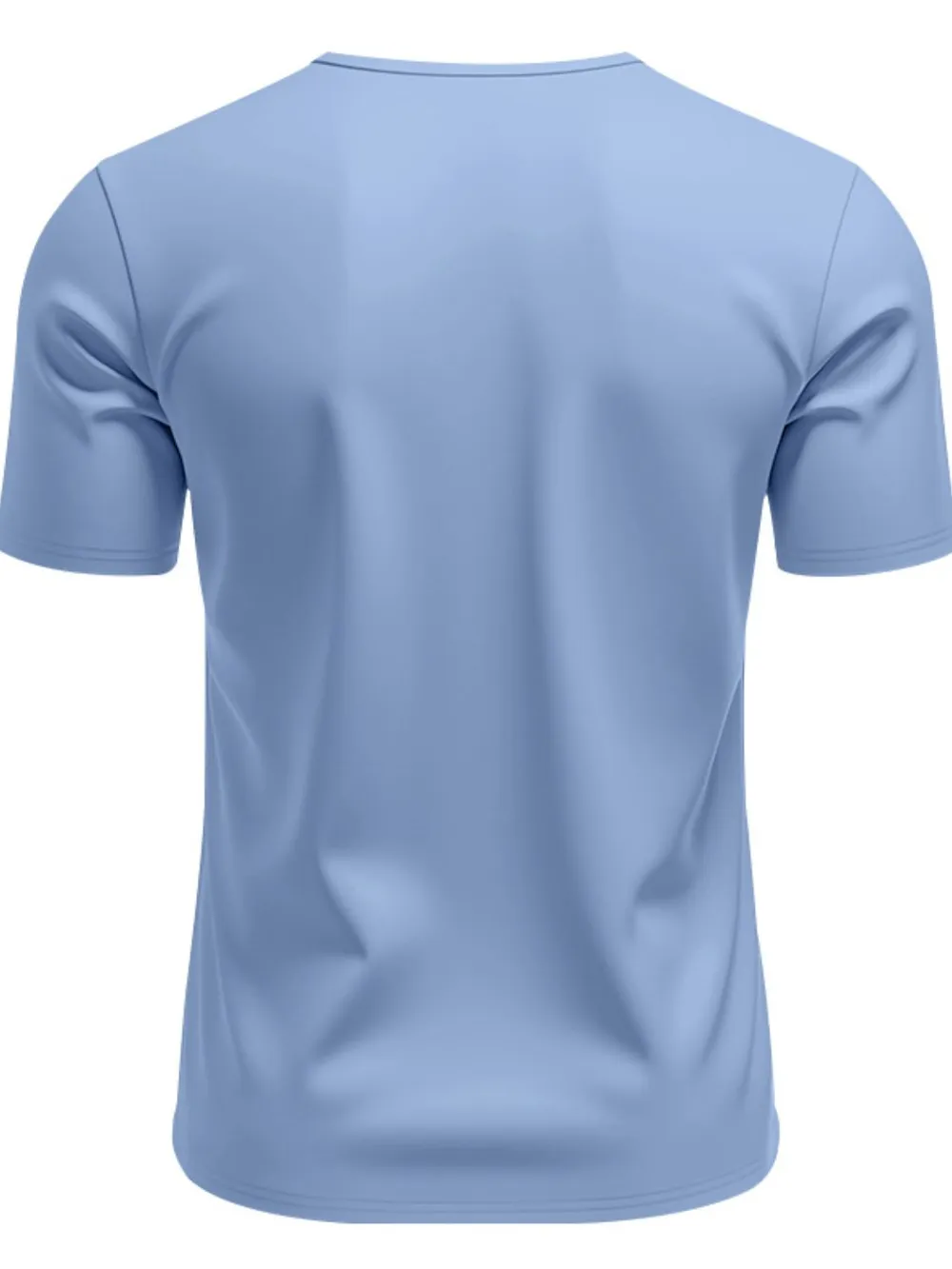 Men's Full Size Short Sleeve T-Shirt Plus Size, image 5