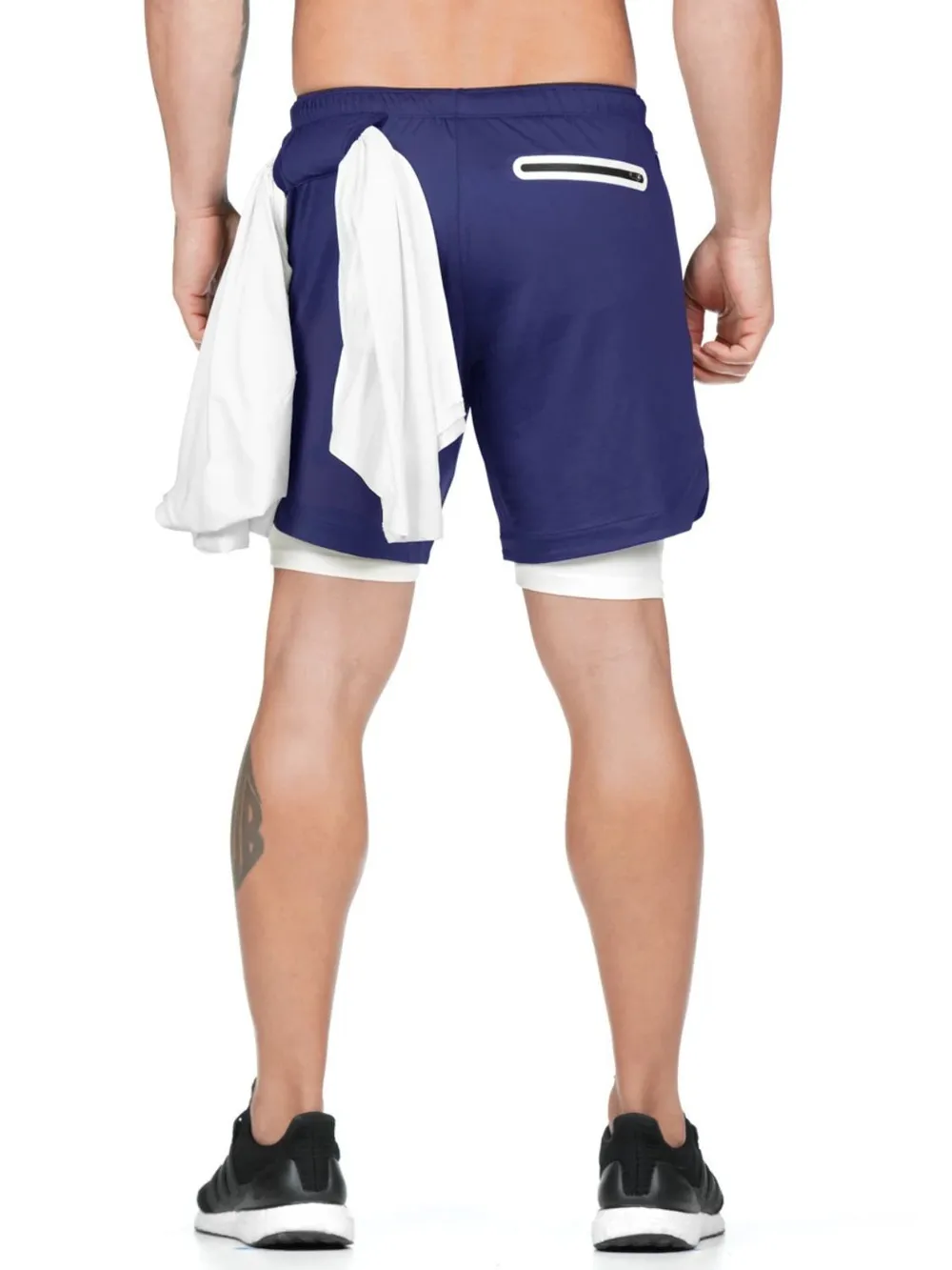 Men's Plus Size Drawstring Shorts, image 9