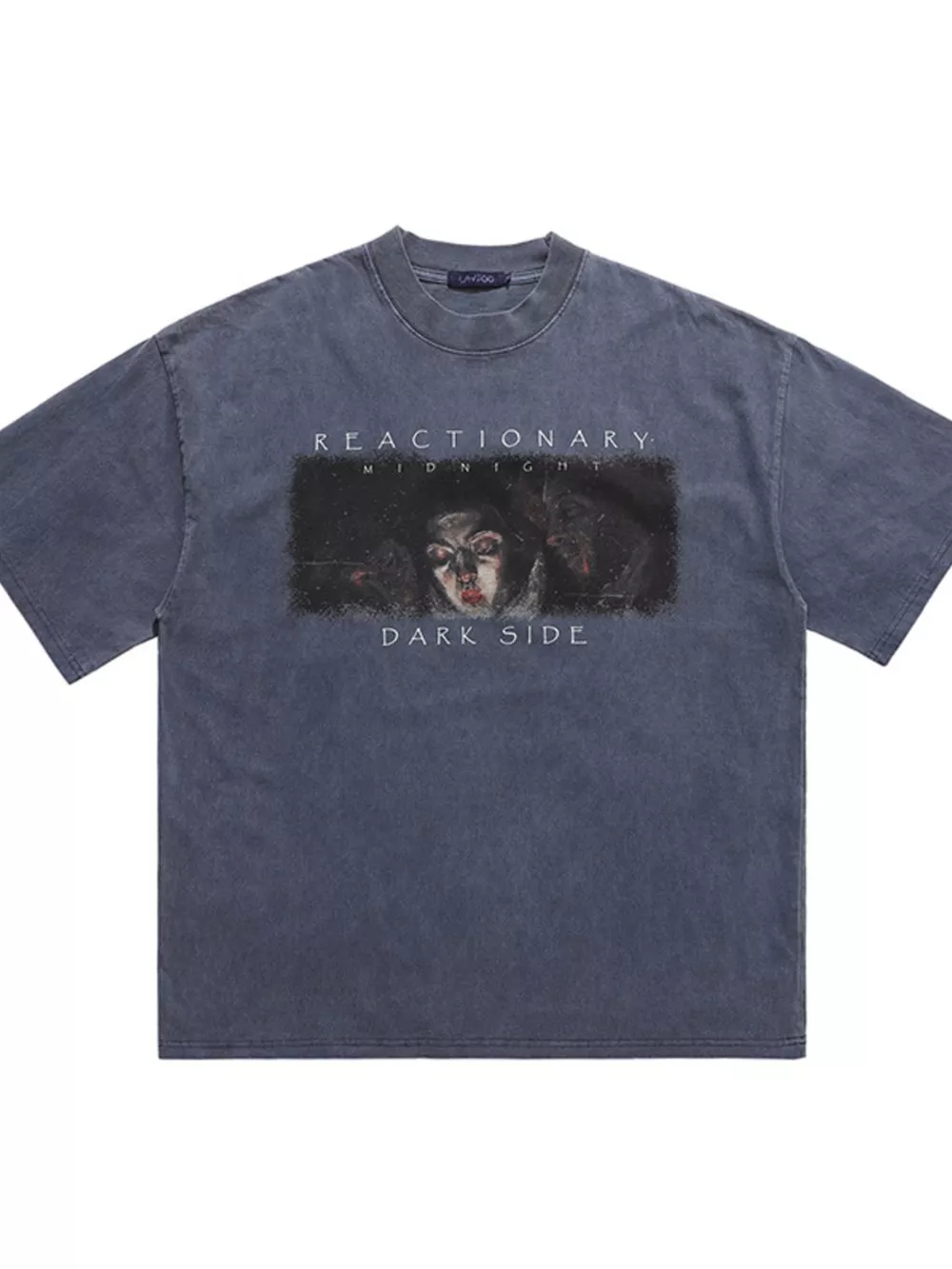 Men's Graphic Round Neck Short Sleeve T-Shirt