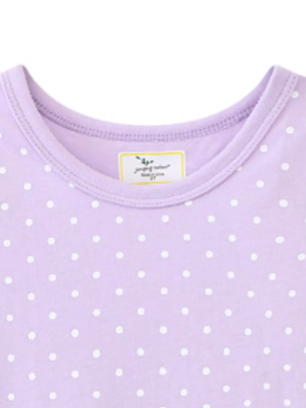 Children's Unicorn Embroidered Polka Dot Dress, image 2