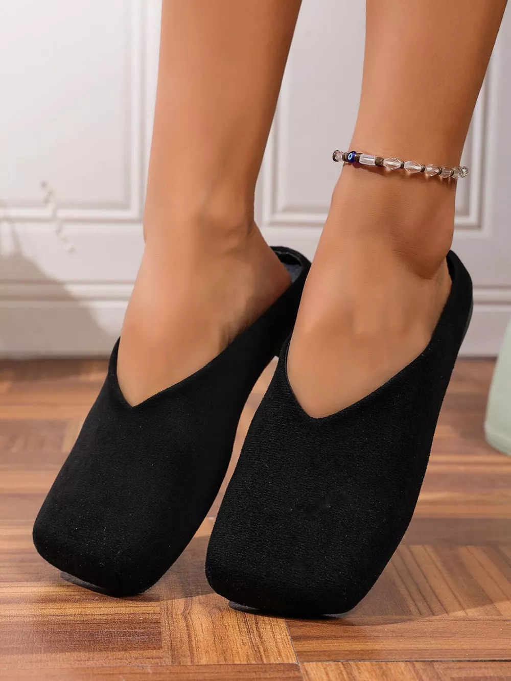 Square Toe Slip-Ons, image 3