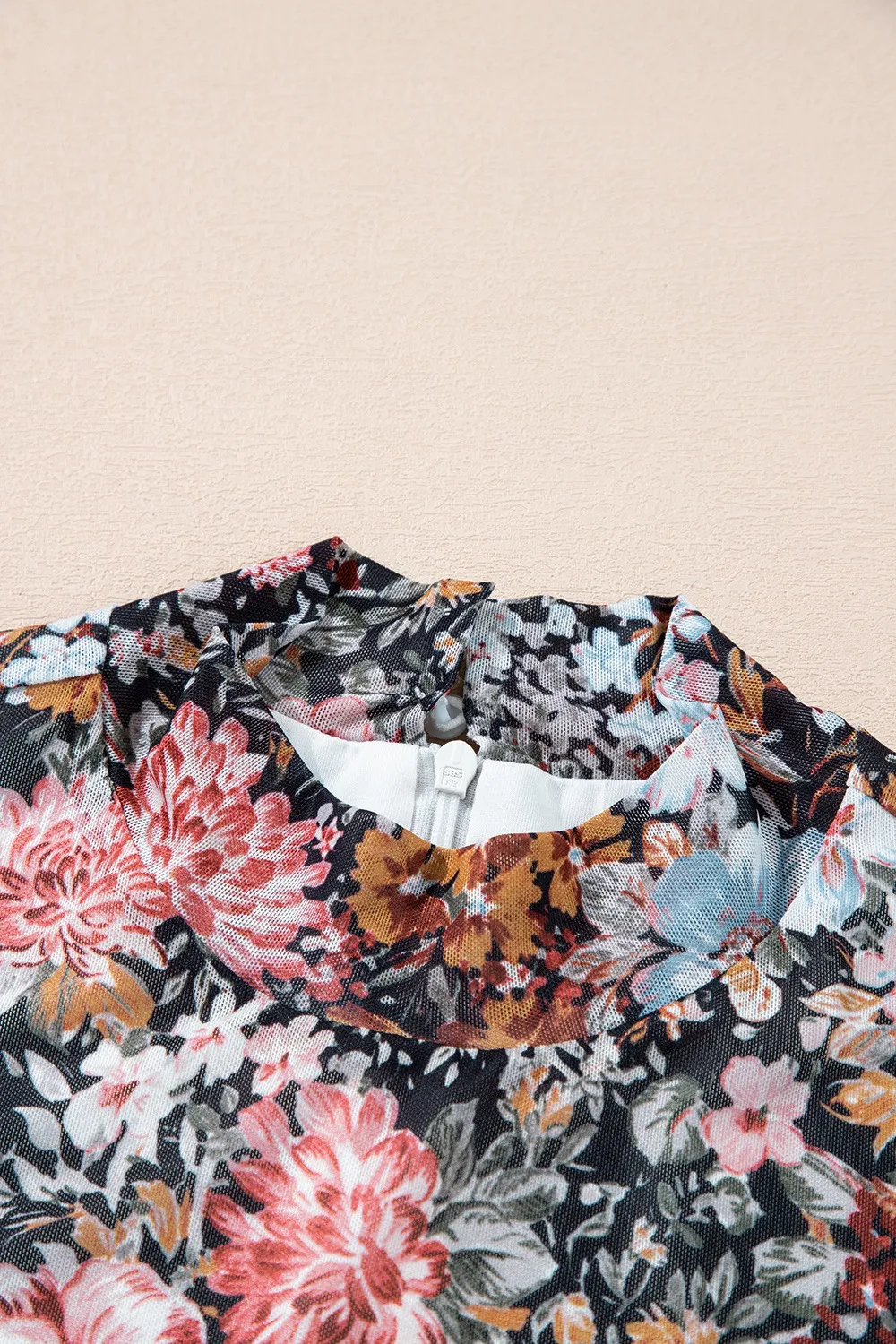 Printed Long Sleeve Midi Slim Dress, image 7