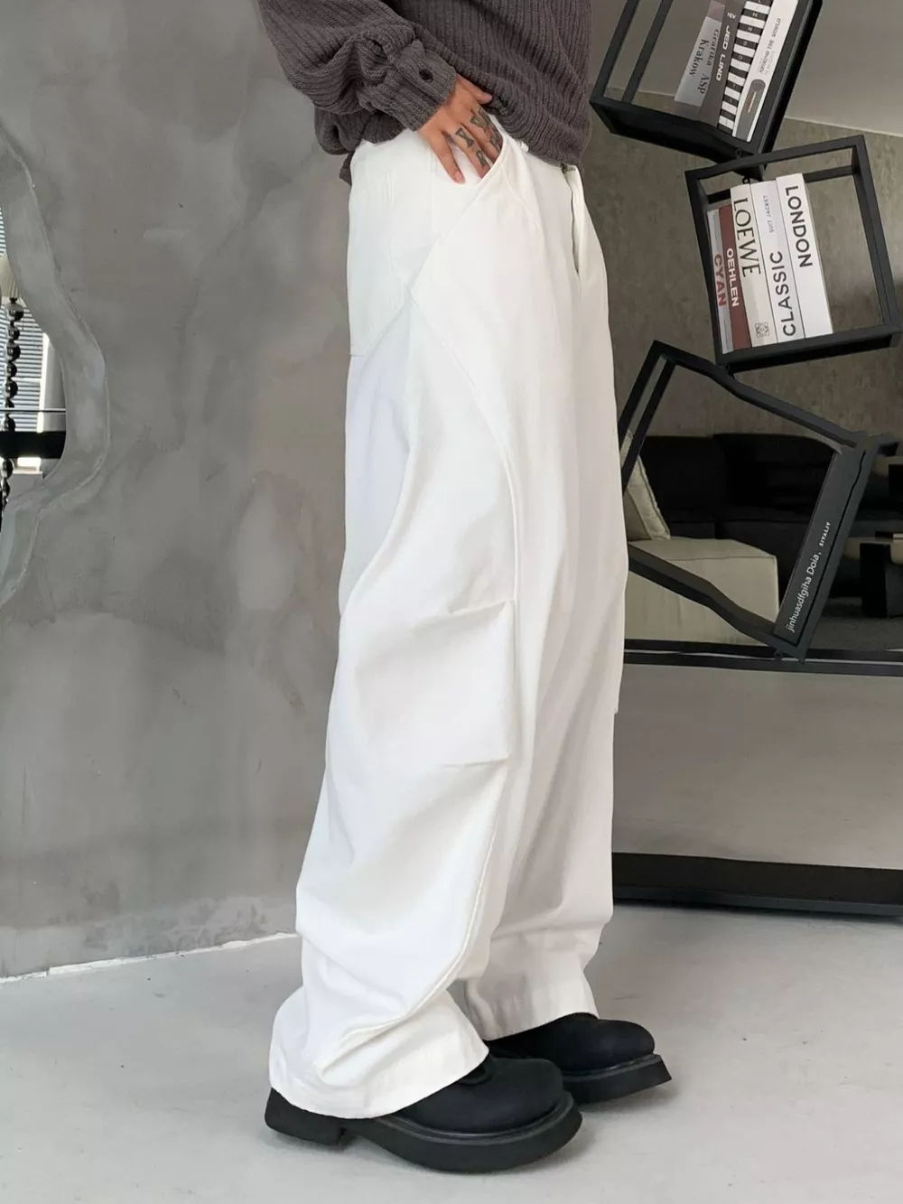 Men's Loose Fit Cargo Pants, image 8