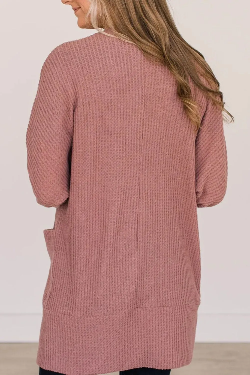 Open Front Long Sleeve Cover Up, image 4