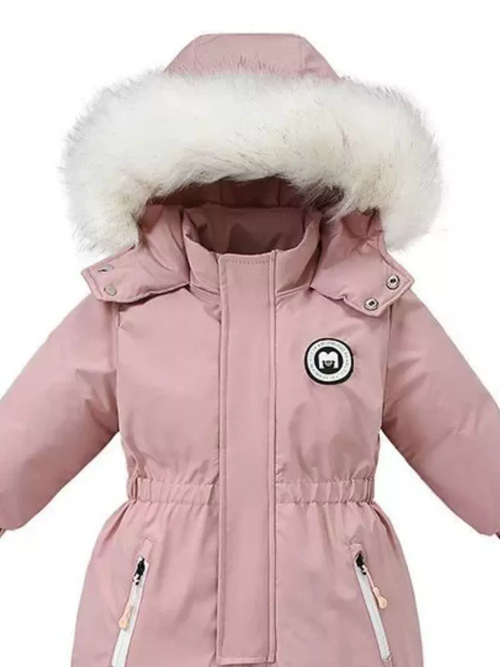 Children's Faux Fur Hood One-Piece, image 6