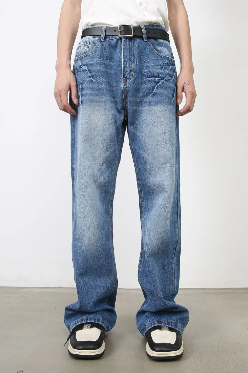 Men's Loose Fit Jeans, image 2