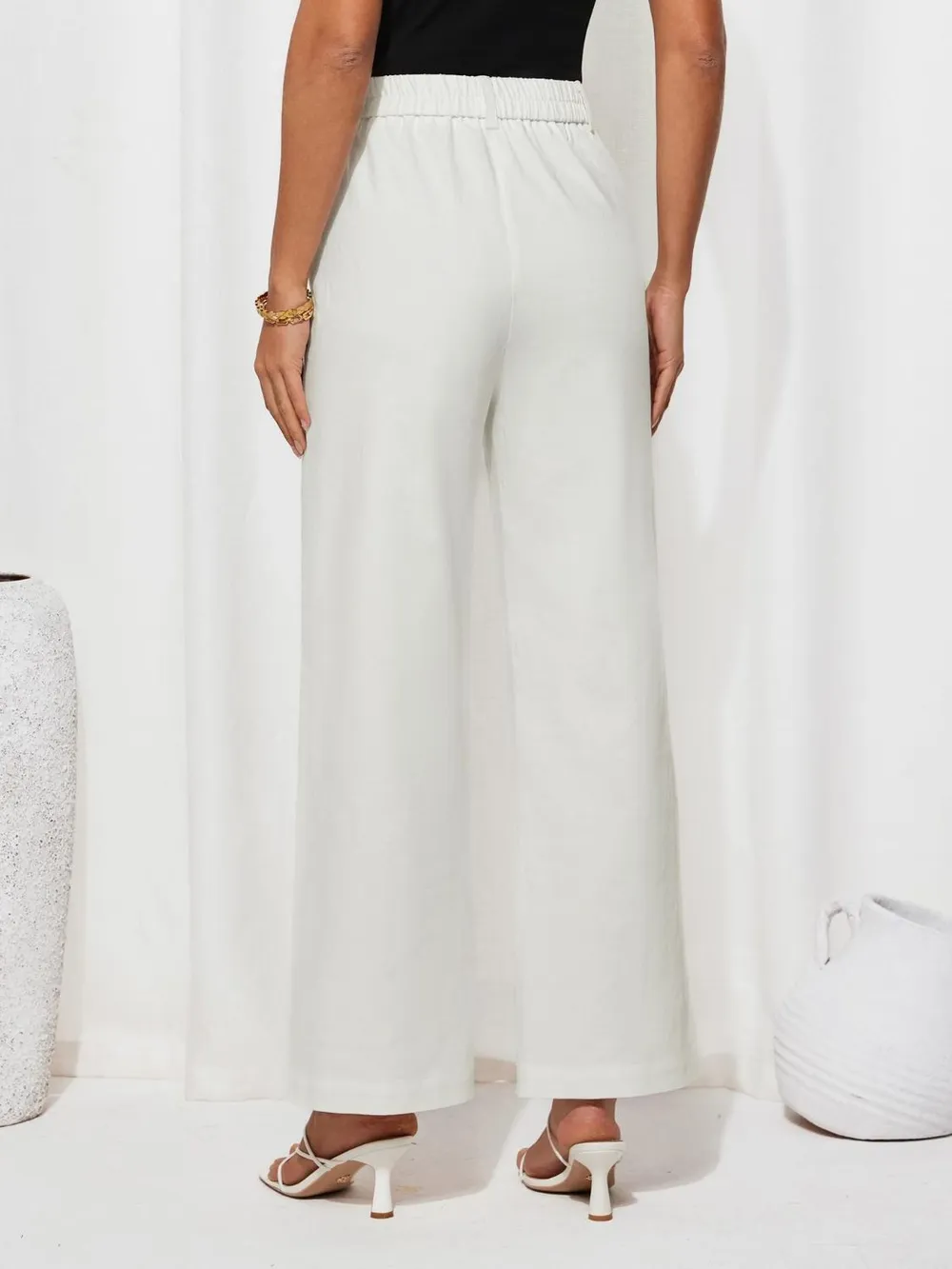 High Waist Wide Leg Pants, image 12