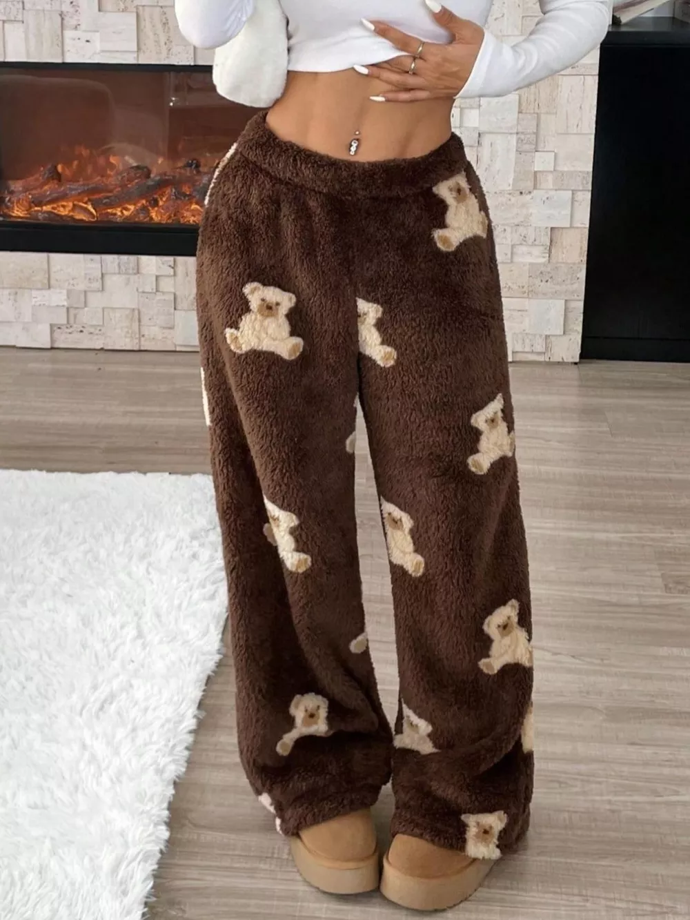 Drawstring Wide Leg Pants, image 27
