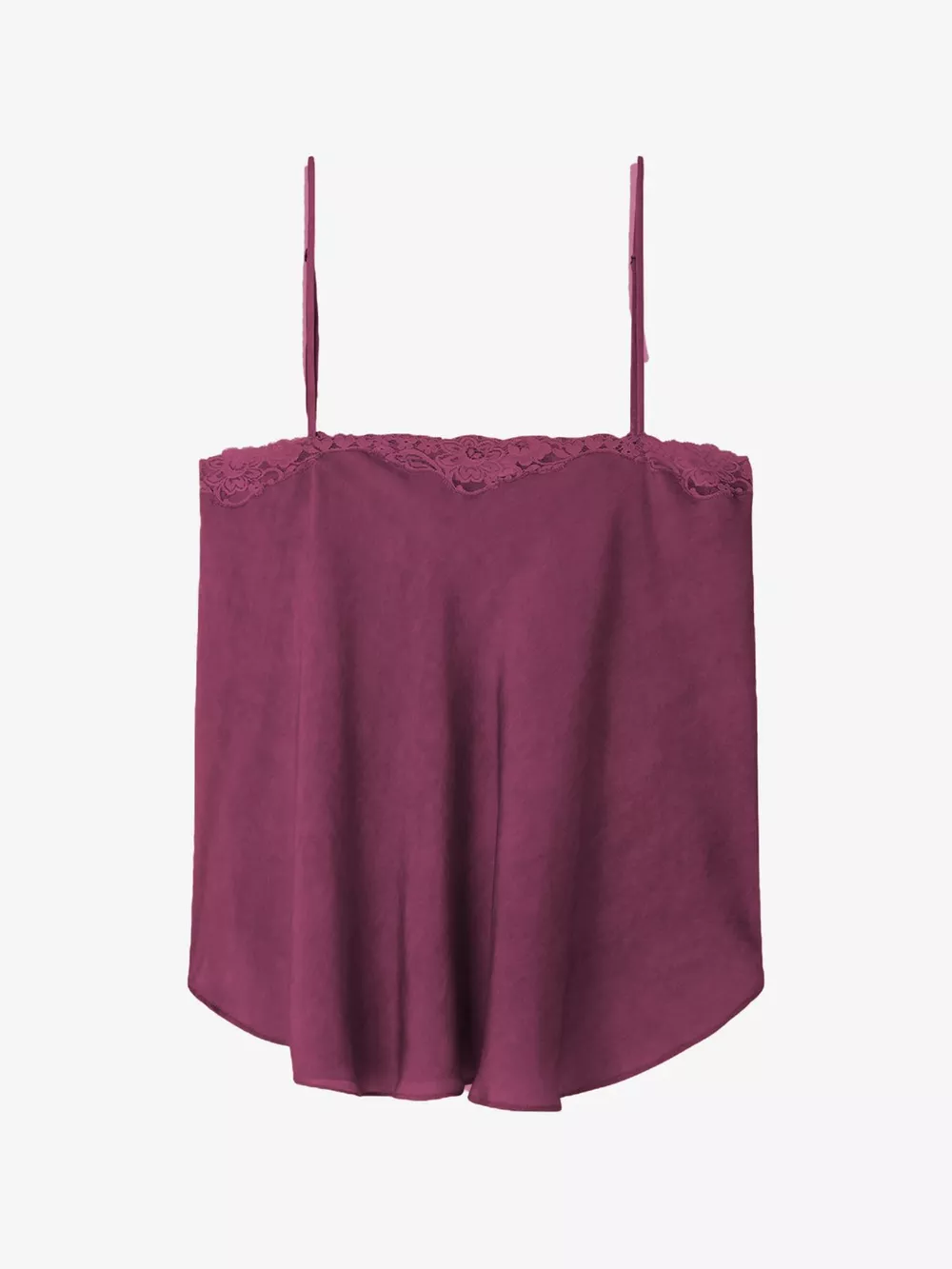 Lace Trim Flowy Cami Top, image 11