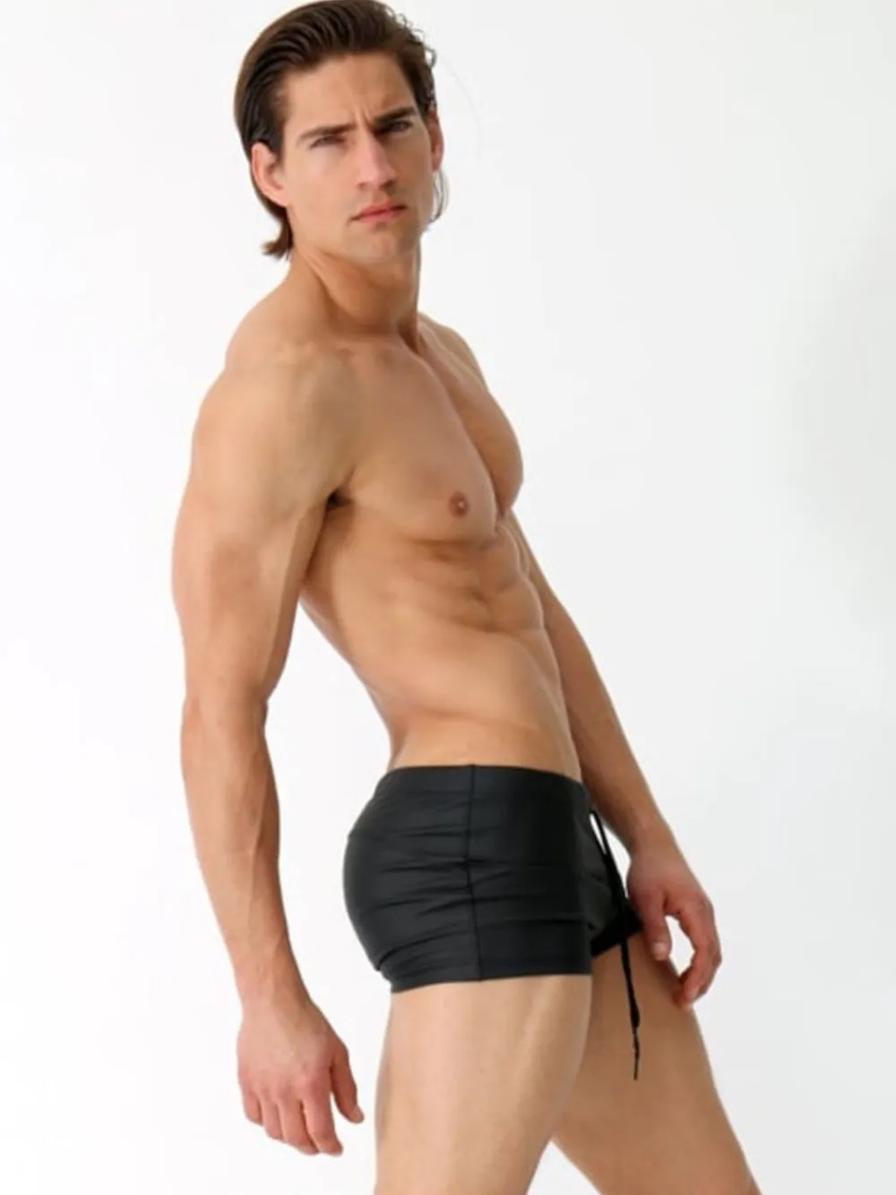 Men's Drawstring Swim Shorts, image 5